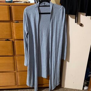 Poof! Soft Blue Knit Cardigan